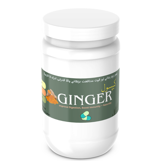 Organic Ginger Capsules – Pure Adrak Powder | Natural Daily Wellness Support