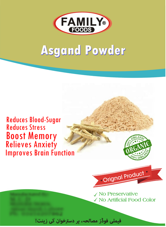 Organic Ashwaghanda Powder - Natural Anxiety Relief, Mood Enhancer, Immune & Thyroid Support, Anti Anxiety
