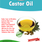 Organic Castor Oil for Hair & Skin