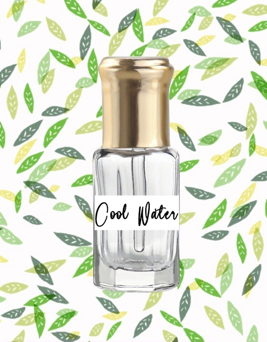 Cool Water Women Type Concentrated Pure Perfume Oil.