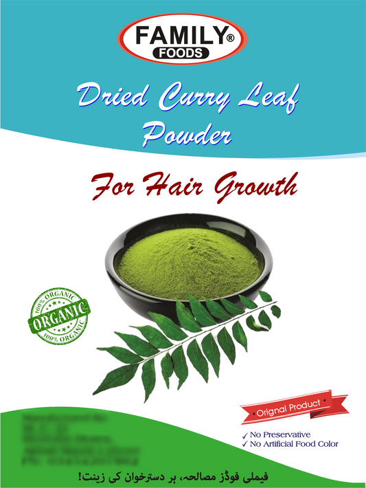 Curry Leaf Powder for Hair Care - Known for Hair Growth Benefits