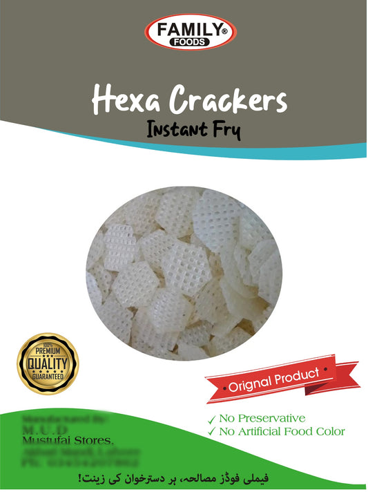 Hexa Crackerz - Instant Snacks.