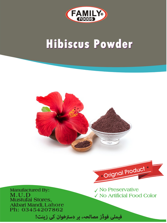 Hibiscus Powder | Hibiscus Flower Powder for Hair & Skin Pack 100% Natural.
