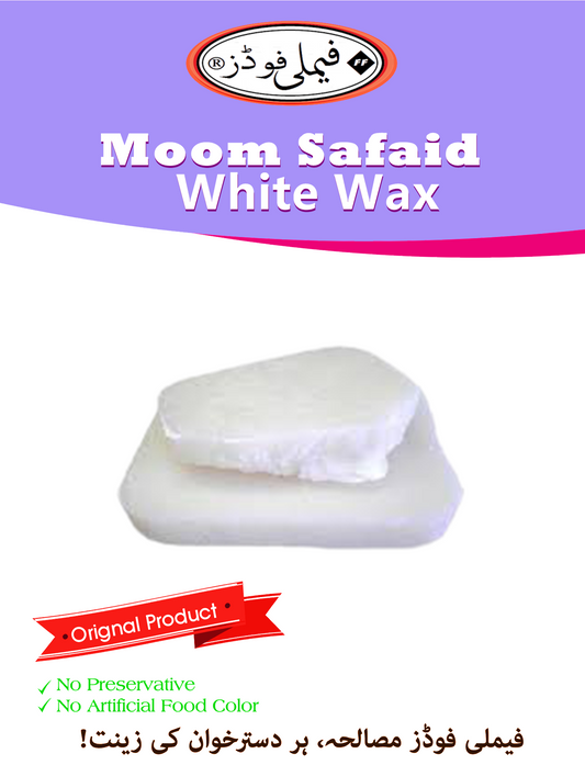 White Wax - Moom Safaid.