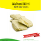 Earth Clay Multani Mitti chunk Bentonite For All Types of Skin Problems.