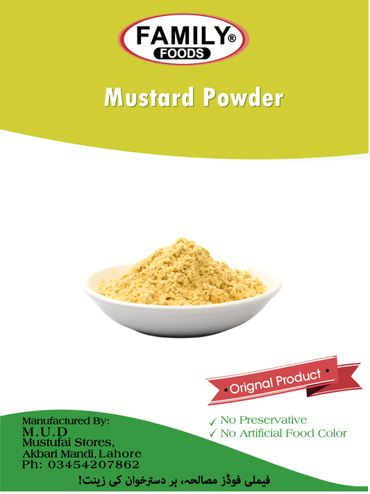 Mustard Powder.