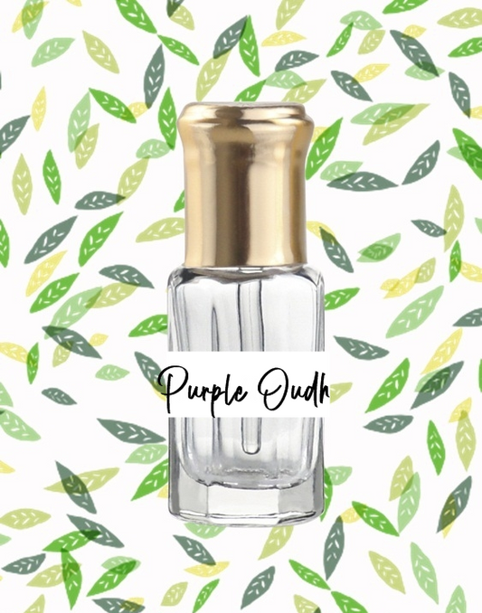 Purple Oudh Type Concentrated Perfume Oil Attar.