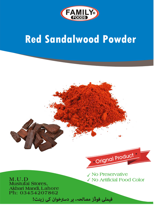 Red Sandalwood Powder.