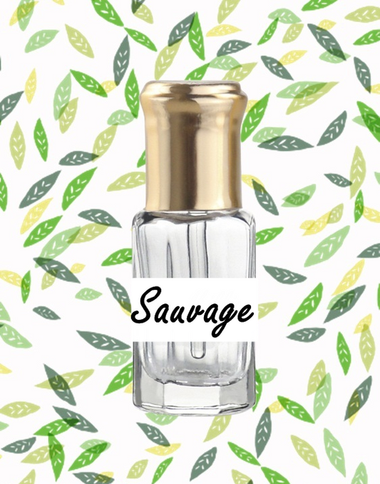 Sauvage Type Concentrated Pure Perfume Oil For Women.