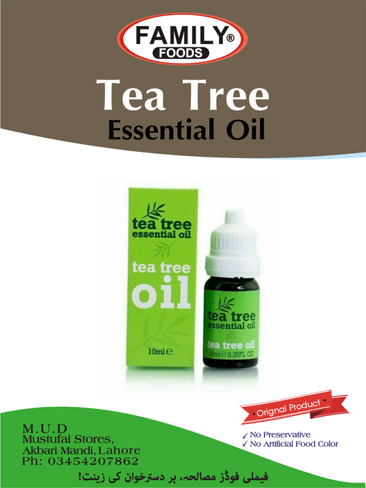 Tea Tree Oil - Moisturizing Anti-Acne Shrinking Pores Brighten Skin Tone Face Care