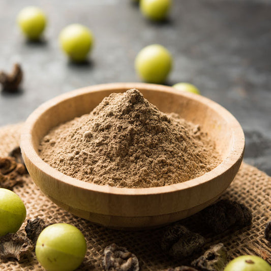 Organic Dry Amla Powder for Hair & Skin.