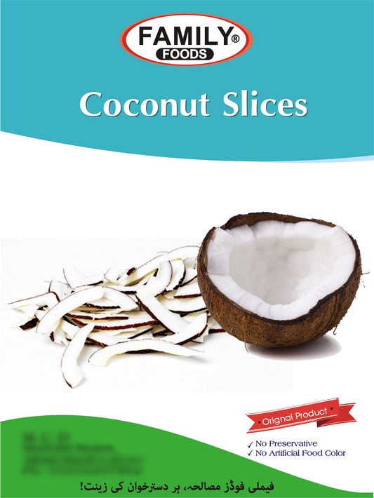 Dried Coconut Slices.