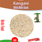 Kangani (Bareek kangani) - White Millet Seeds, Birds food for Canaries,Finches, Waxbills, Budgies, Lovebirds cocktail, Alexandrine