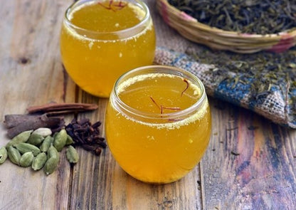 Kashmiri Green Tea Kahwa.