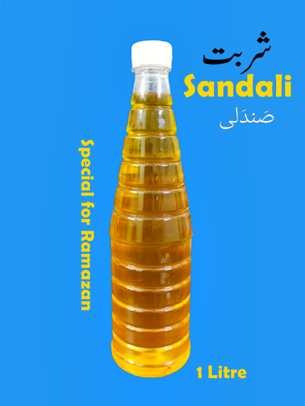 Sharbat e Sandali (شربت صَندَلی) , Sandali Sharbat , Natural Sharbat Sandal (1ltr)